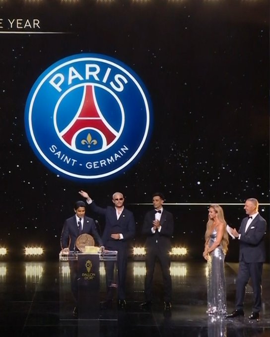 Ballon d’Or / Trophée Meilleur collectif : PSG club 2025