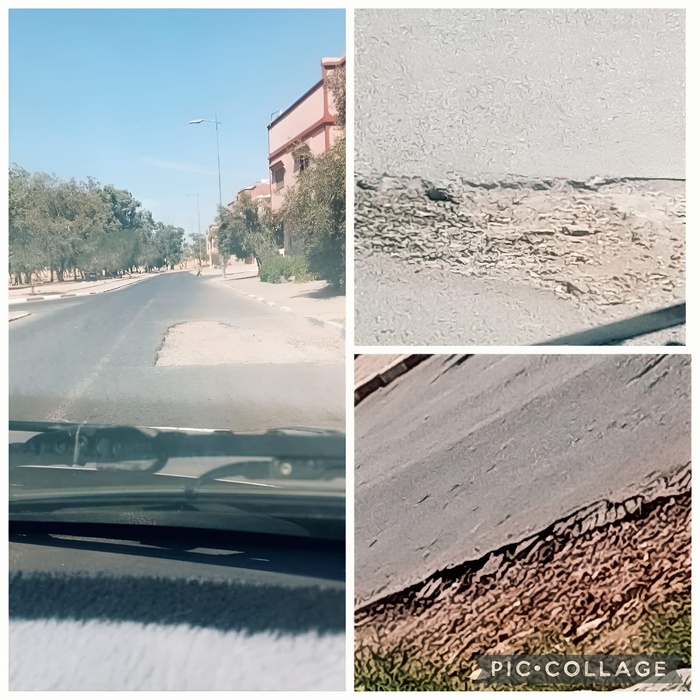 ​Youssoufia: Les élus face à l’asphalte de la honte. Reportage !