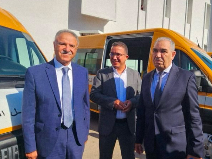 Él Jadida : lancement officiel de la distribution de 20 véhicules de transport scolaire