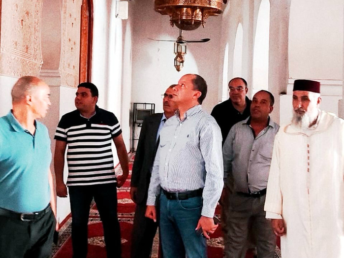 ​Youssoufia : Abdelmoumen Taleb en visite de terrain aux infrastructures religieuses et éducatives de la province
