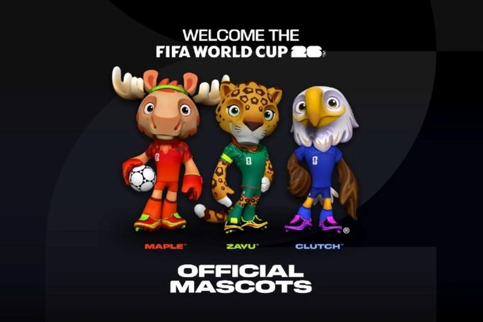 Mondial 2026 : la FIFA dévoile les mascottes officielles