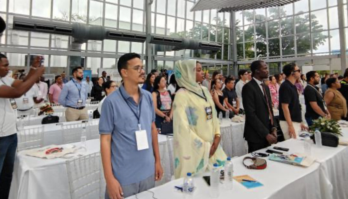 La jeunesse du Mouvement “sahraouis pour la paix” participe au Forum international des jeunes parlementaires