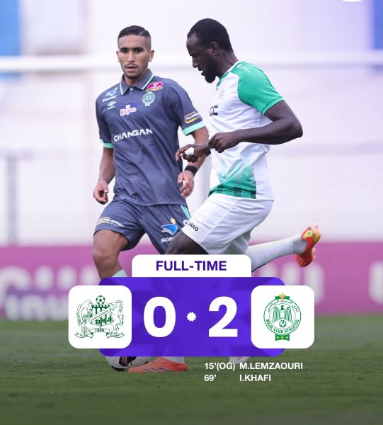 Botola D1/J3 : Le Raja maîtrise le Difaâ