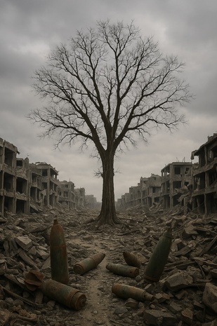 Ma plume saigne pour Gaza!