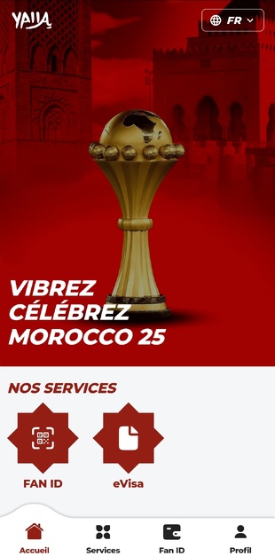 L’application de la CAN 2025 YALLA est disponible sur les stores