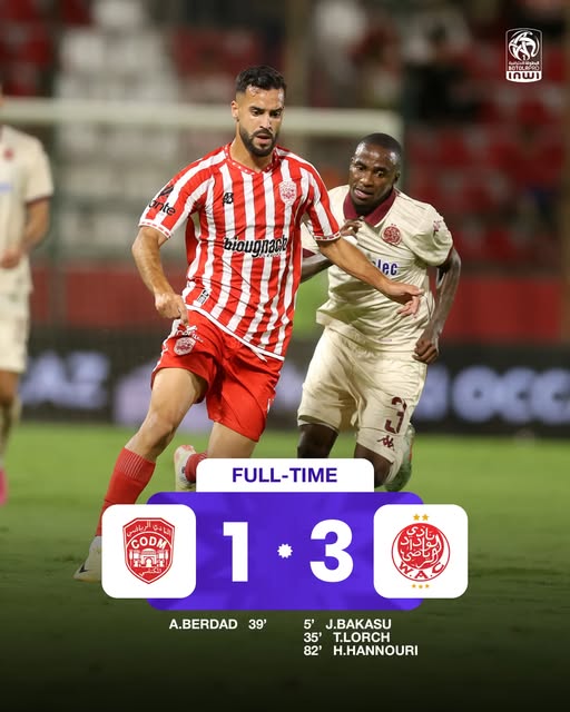 Botola Pro (J4) : Le Wydad s’impose à Meknès