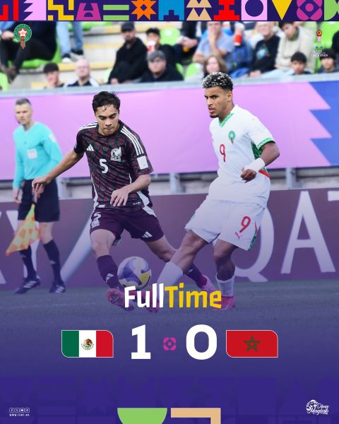 Mondial U20 / Groupe C : le Maroc et le Mexique qualifiés, l’Espagne qualifiable, le Brésil éliminé