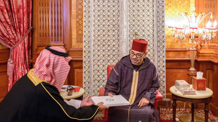 SM le Roi reçoit à Casablanca un émissaire du Roi d'Arabie Saoudite et du Prince héritier