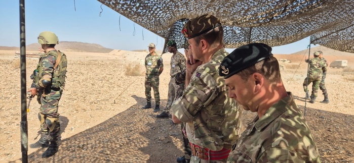 «Jbel Sahara 2025» : les FAR et l'Armée britannique manœuvrent dans le désert