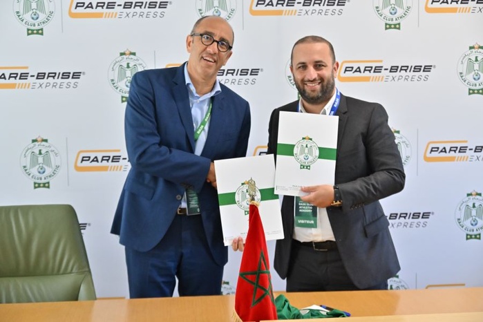 Sponsoring : Pare-Brise Express devient partenaire du Raja