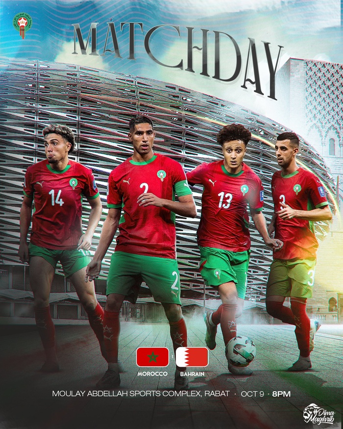 Amical Maroc -Bahreïn : Un test pour le réglage et une 15e victoire de suite !