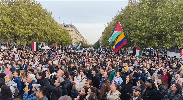 ​Global Sumud Flotilla : Rassemblement à Paris pour la libération des militants enlevés par Israël