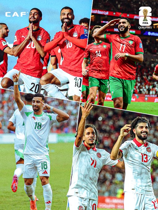 Qualifs. CDM 26 : L'Afrique du Nord qualifie quatre représentants pour la phase finale !