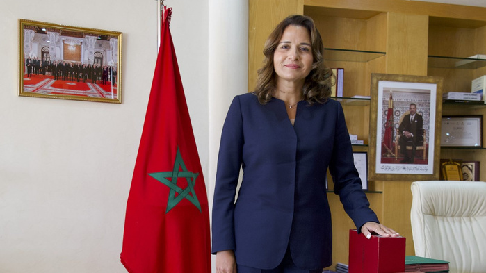 ​Leila Benali en visite de travail à Pékin