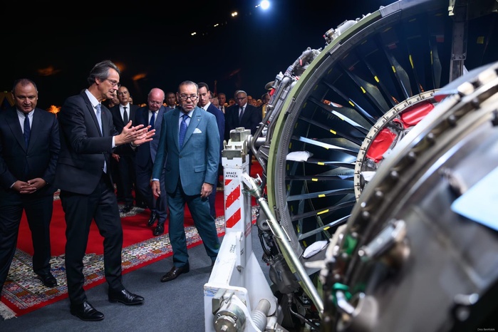 Safran : le Maroc abrite la plus grande chaîne d’assemblage de moteurs d’avions hors de France