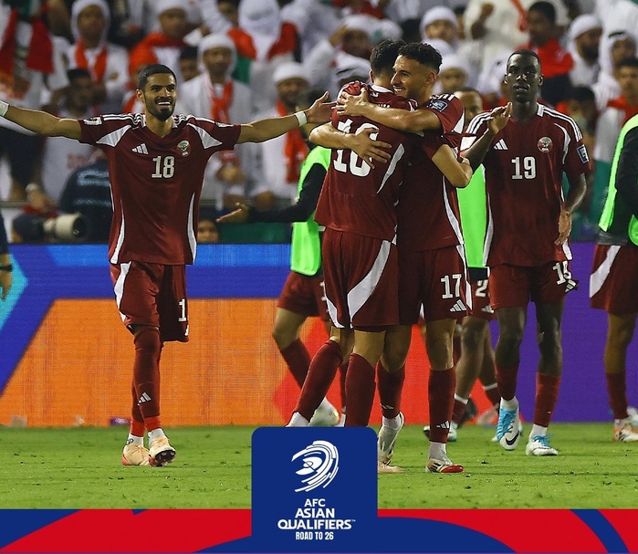 Qaulifs CDM 26 : Qatar valide le 7e billet asiatique
