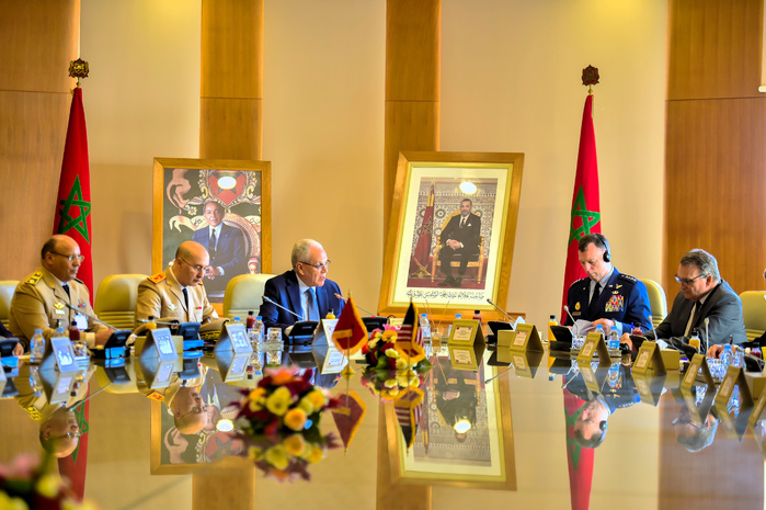 Abdeltif Loudyi reçoit le nouveau chef de l'AFRICOM