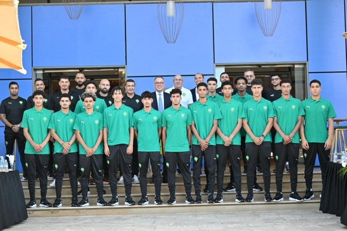 CDM U17 Qatar 25 : L'équipe nationale reçue lundi par le président de la FRMF avant de s’envoler ce mardi pour son camp de base de préparation