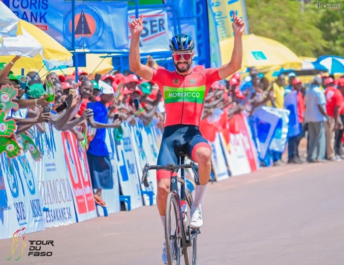 Cyclisme / 36e Tour du Faso : le Marocain El Alouani vainqueur de la première étape