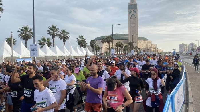 Marathon International de Casablanca 2025 : Dazza et Bouasriya vainqueurs de la 16e édition