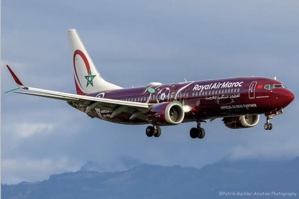 Spécial CAN Maroc 2025 : Les avions de la RAM adoptent un nouveau design