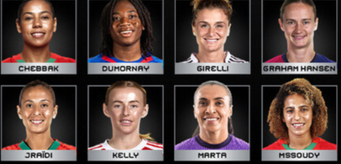 The Best FIFA Women’s 11 : Trois Lionnes nominées