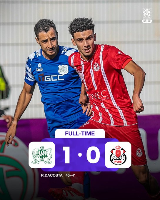 Botola D1 / J8 : Le Difaâ vainqueur du FUS