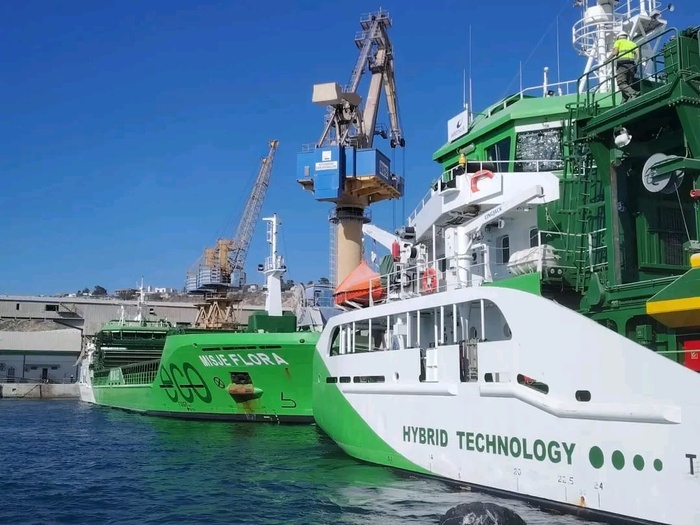 Safi: Deux navires océanographiques norvégiens à propulsion hybride accostent au port