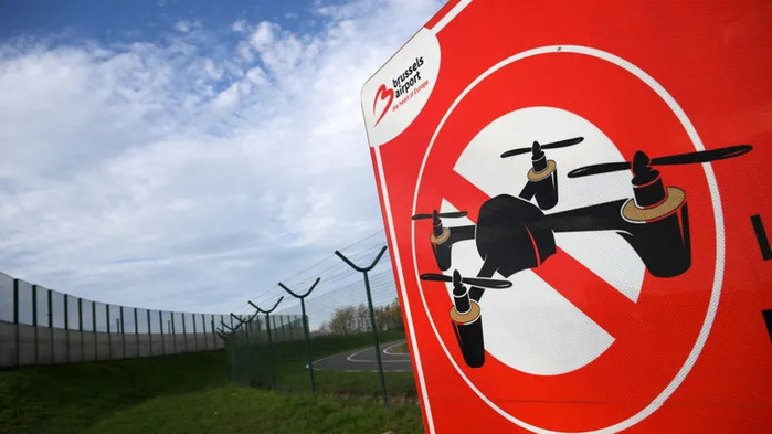 Drones suspects en Belgique