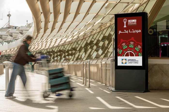 Les aéroports se mettent aux couleurs de la Coupe d’Afrique des Nations 2025