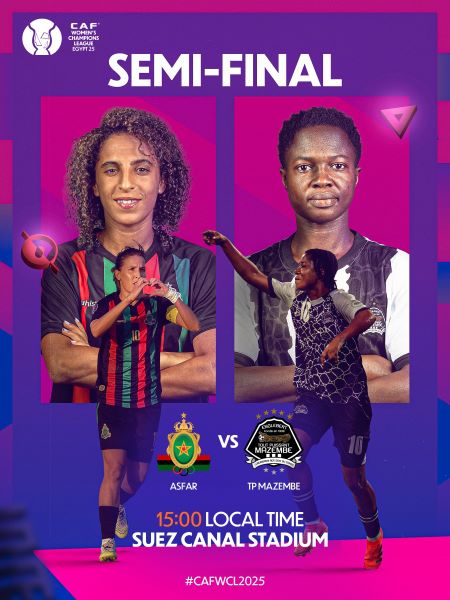 ½ finale LDC (f) : L’AS FAR joue pour la finale, la revanche et le Mondial cet après-midi