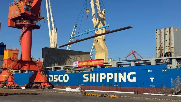 Extension de la ligne à grande vitesse : 6 457 rails importés de Chine