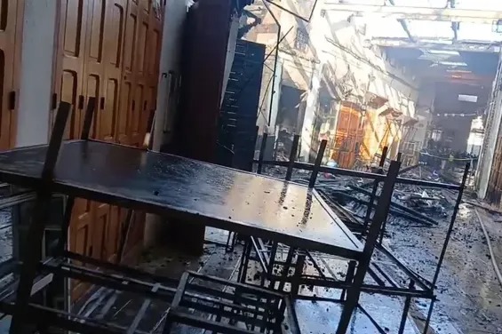Taza : Un incendie fait des ravages au marché de la médina