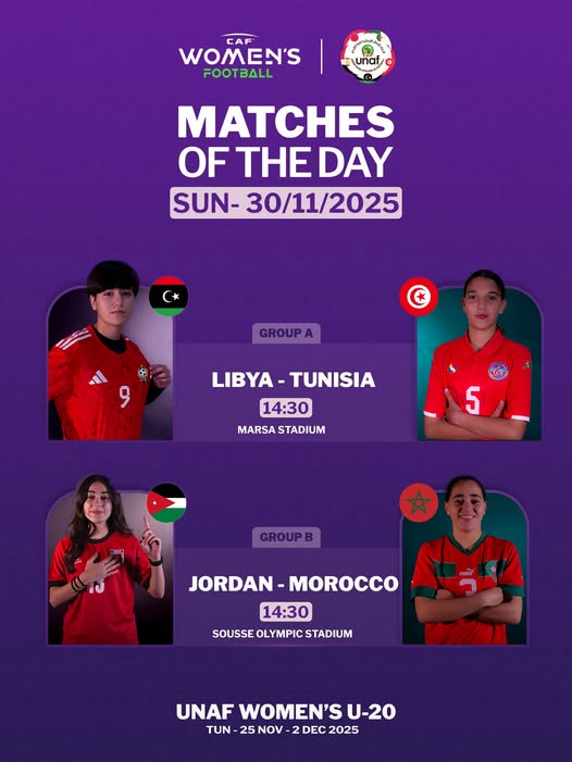 Tournoi UNAF U20 (f) : Les Lioncelles face à la Jordanie en après-midi