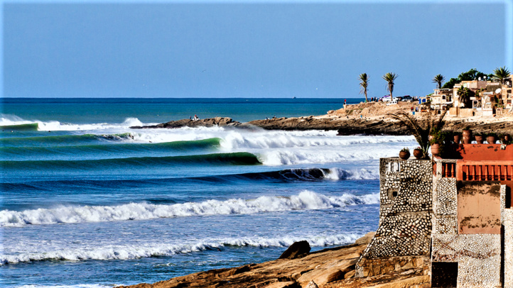 Plage de Taghazout - Région Agadir.