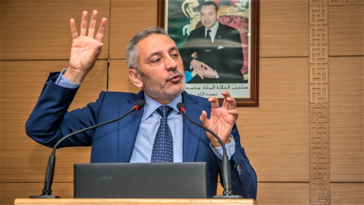 Moulay Hafid Elalamy, ministre de l'Industrie, du commerce et de l'économie verte et numérique.