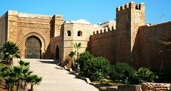 Qasbah des Oudayas : Le café Maure, sera plus beau et plus fort