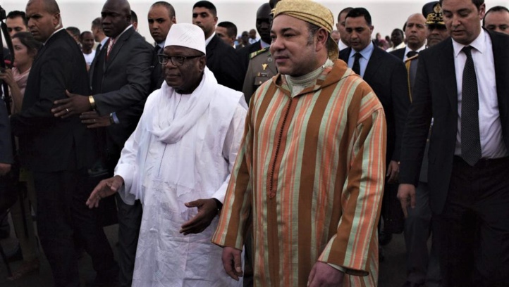 SM le Roi Mohammed VI et le Président Ibrahim Boubacar Keïta, le 18 février 2014.