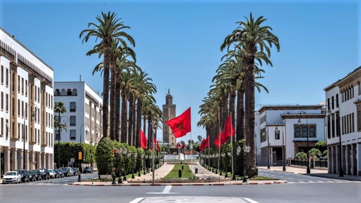 Avenue Mohammed V de Rabat (Ph. Nidal)