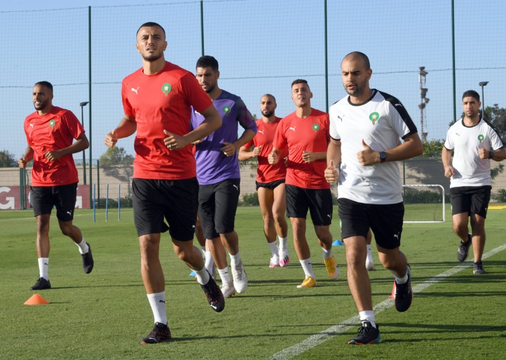 Matchs amicaux : Entrainement des Lions de l’Atlas