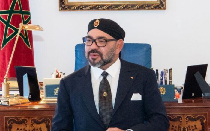 El Guerguarat : SM le Roi Mohammed VI s'entretient avec Antonio Guterres