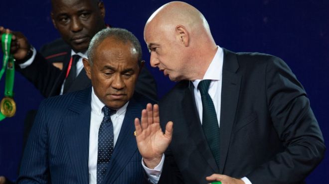 Football / Le président de la Confédération africaine Ahmad Ahmad suspendu cinq ans par la Fifa