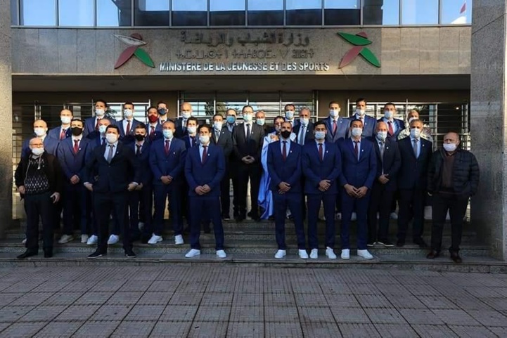 Handball: Réception à Rabat en l'honneur de la sélection nationale qualifiée au Mondial