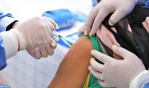 Lancement de l'opération de vaccination des détenus de la prison locale Tiflet 1