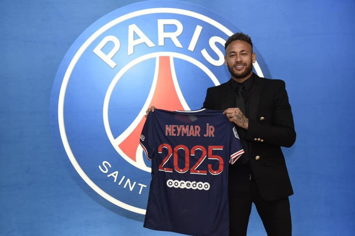 PSG : Neymar parisien jusqu’en 2025