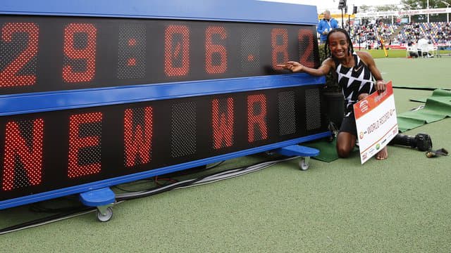 Athlétisme : Sifan Hassan bat le record du monde du 10.000 m