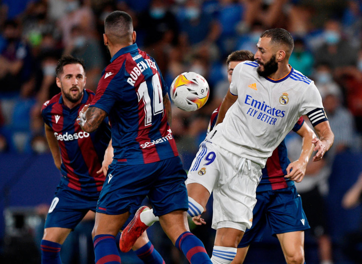 Liga : Un nul miraculeux du Real face à Levante (3-3)