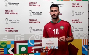 Maroc-Arabie Saoudite : Hassouni désigné l'homme du match