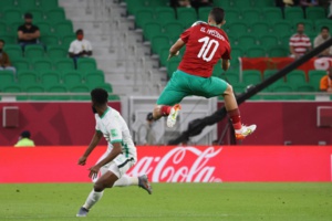 Maroc-Arabie Saoudite : Hassouni désigné l'homme du match