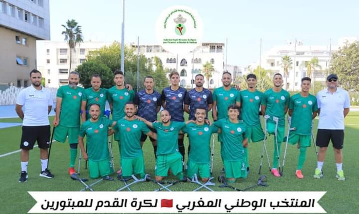 Préparation au Mondial / Football pour amputés : Le Maroc vainqueur de l’Irak